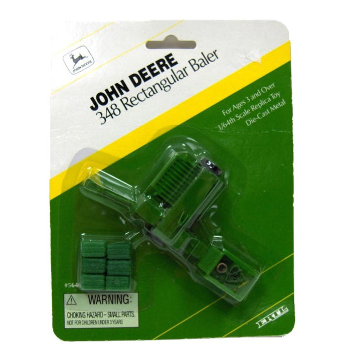 1/64 John Deere Rectangular Baler with Bales