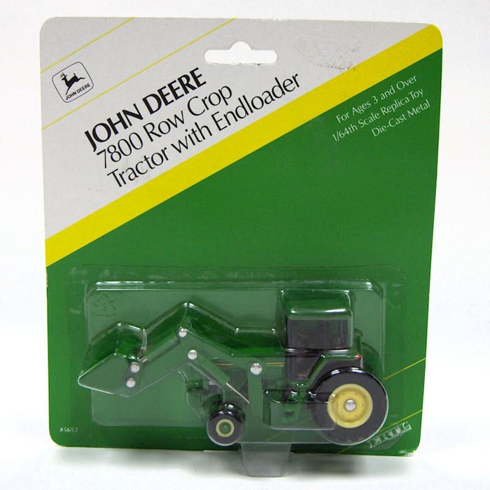 1/64 John Deere 7800 with Die-cast Loader by ERTL