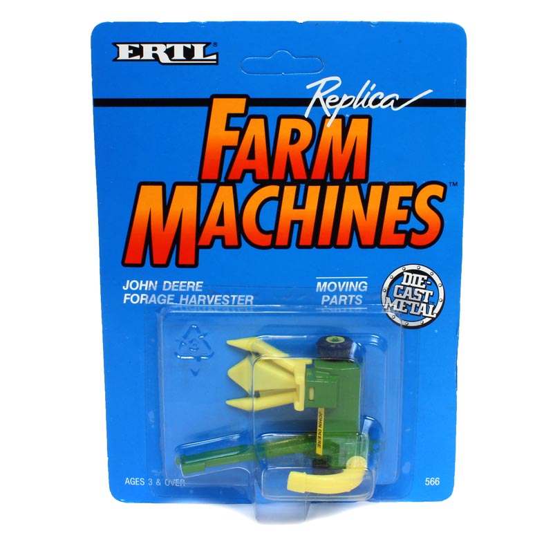 1/64 John Deere Forage Harvester with Yellow Spout & Head