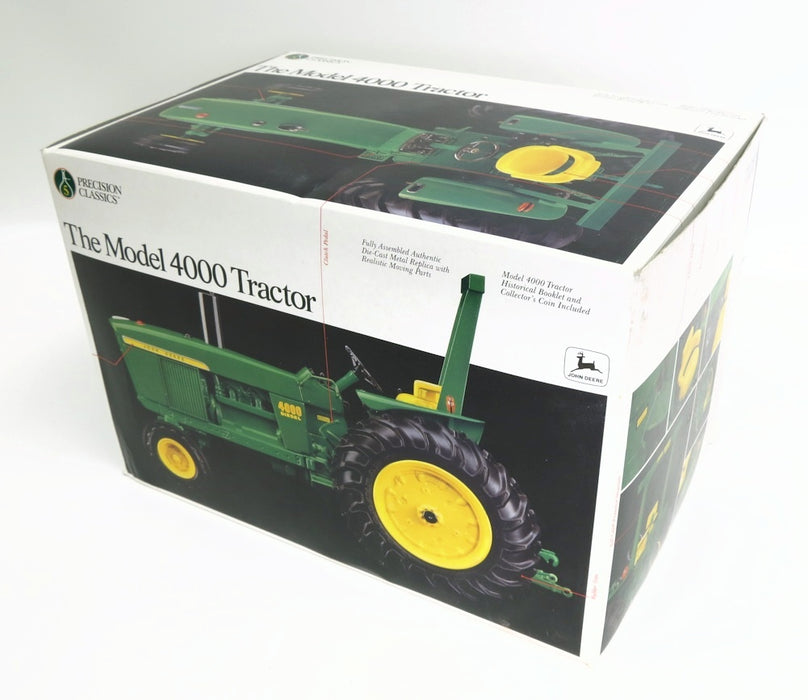 (B&D) 1/16 ERTL Precision #5 John Deere 4000 with ROPS - Damaged Item