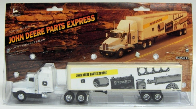 1/64 John Deere Parts Express Strong Semi Truck