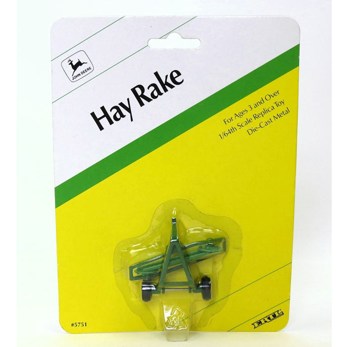 1/64 John Deere Hay Rake with Green Rake by ERTL — Outback Toys
