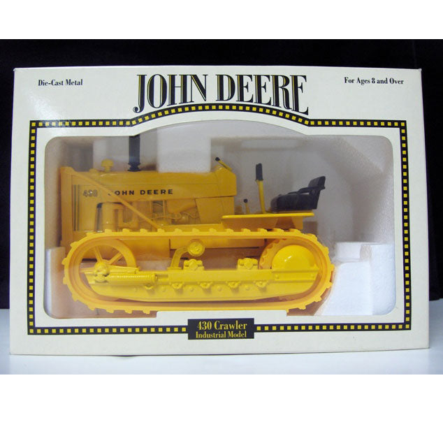 1/16 John Deere 430 Yellow Industrial Crawler