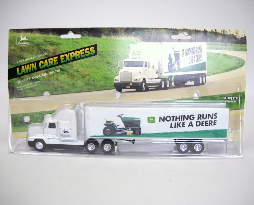 1/64 John Deere Lawn Care Express Die-cast Semi