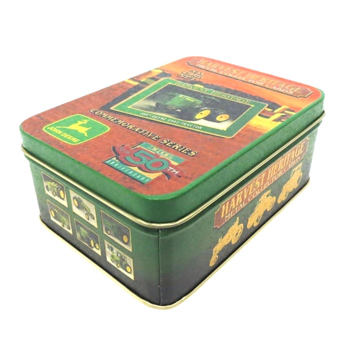 ERTL 50th Anniversary John Deere 6-Card Metal Collector Card Set