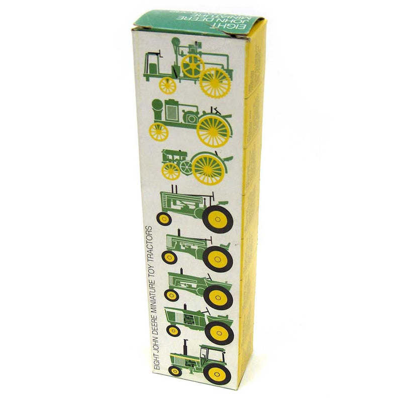 1/64 John Deere Toy Tractor Set by ERTL, Made in the USA in the 1970s