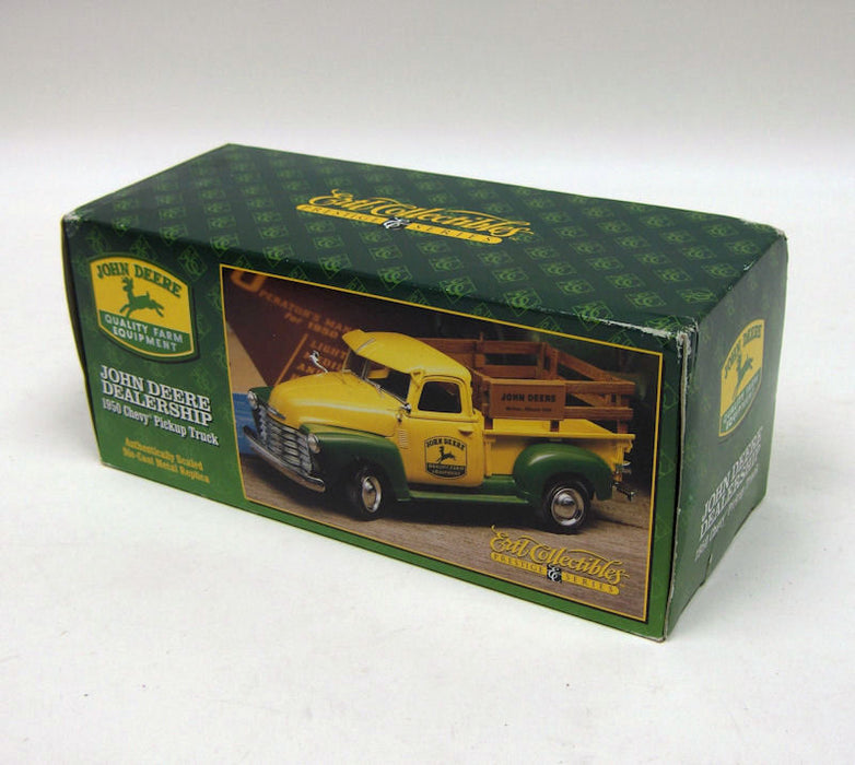 1/25 John Deere 1950 Chevy Diecast Pickup w/ Stakes