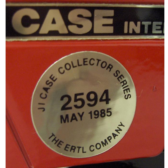 1/16 Case IH 2594 2WD Tractor by ERTL, 1985 JI Case Collector Series