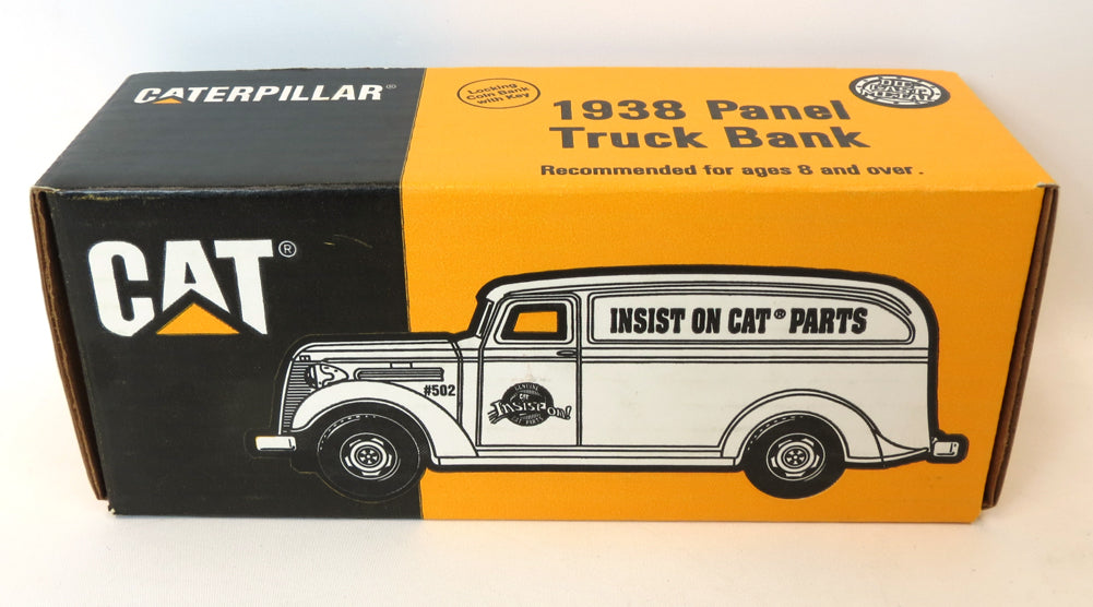 1/25 Caterpillar Parts Die-cast 1938 Panel Truck Bank by ERTL