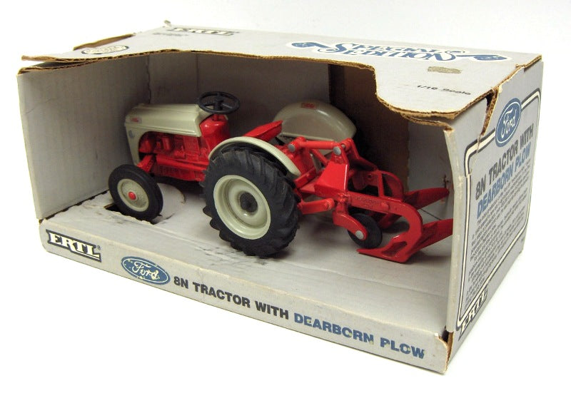 1/16 Ford 8N Tractor with 2 Bottom Dearborn Plow by ERTL, Special Edition