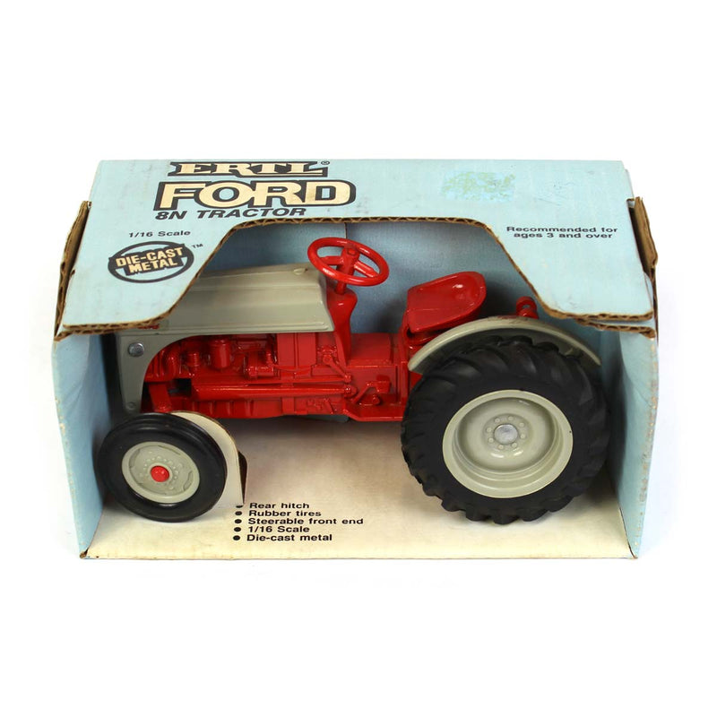 1/16 Ford 8N Tractor by ERTL, Older Blue Box Version