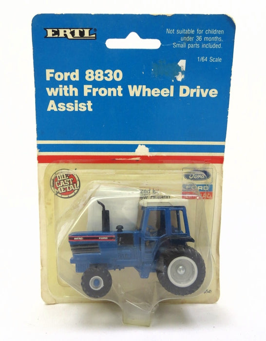 (B&D) 1/64 Ford 8830 with Front Wheel Drive Assist by ERTL - Damaged Item