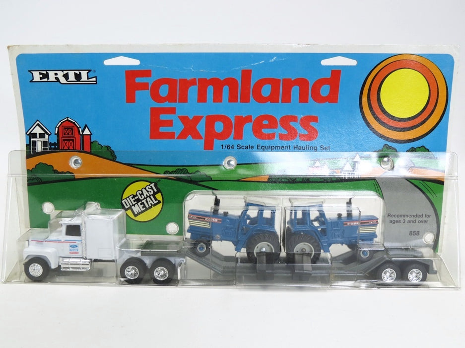 1/64 Ford Semi with 2 Ford TW-35 Tractors