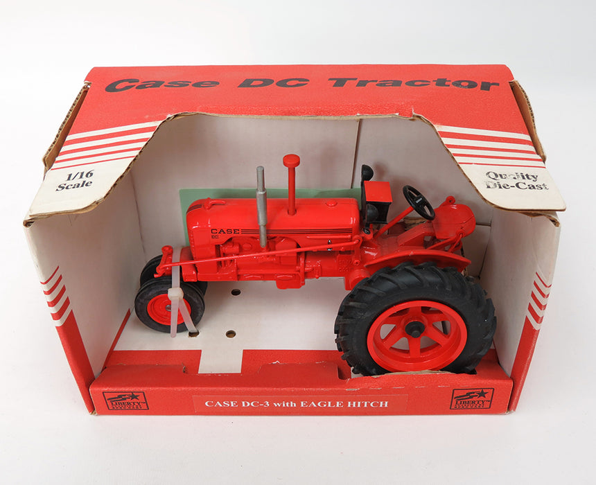 1/16 Case DC3 Narrow Front Tractor with Eagle Hitch by SpecCast