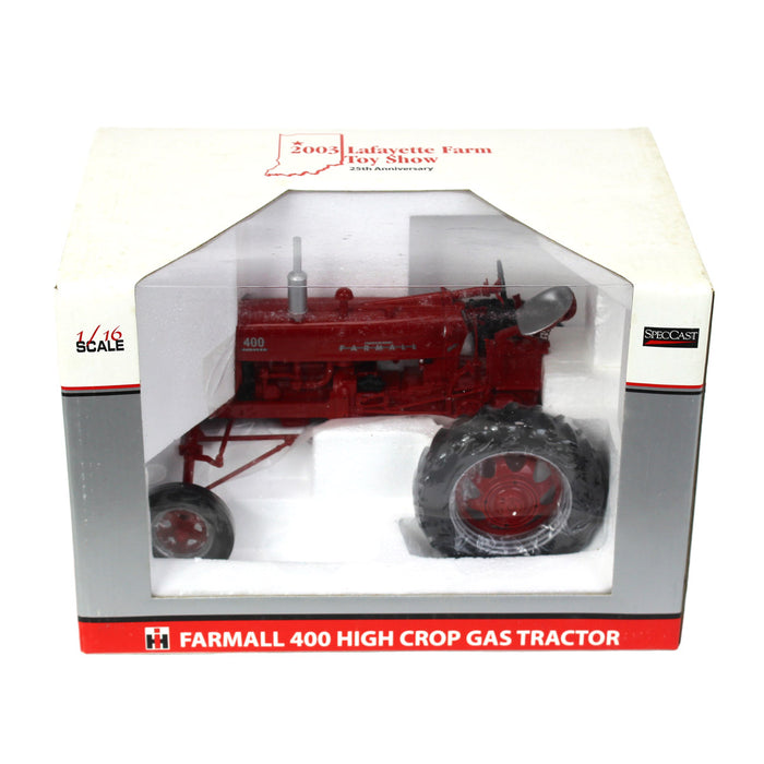 1/16 IH Farmall 400 Gas High Clear, 2003 Lafayette Farm Toy Show