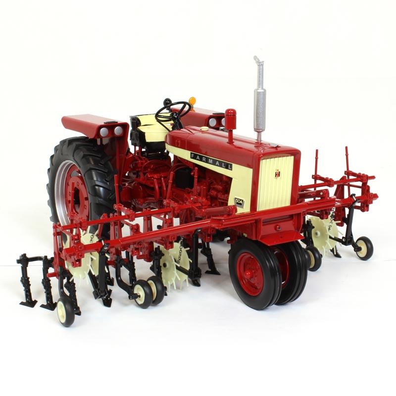 1/16 International Harvester 504 Narrow Front Tractor with 468 Cultivators by SpecCast