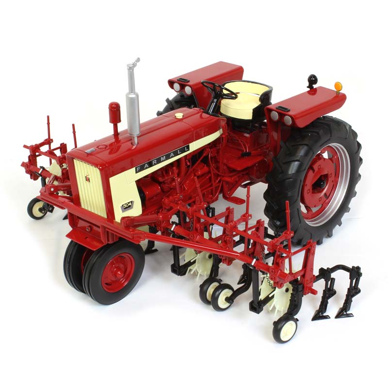 1/16 International Harvester 504 Narrow Front Tractor with 468 Cultivators by SpecCast