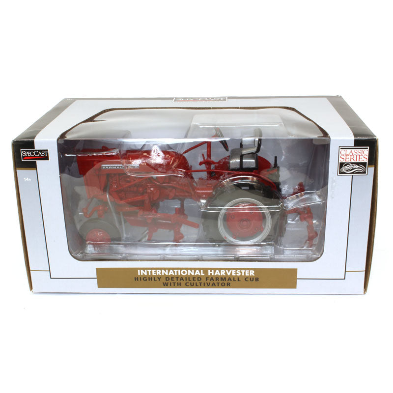 1/16 IH Farmall Cub Tractor with Cultivator, 70th Anniversary