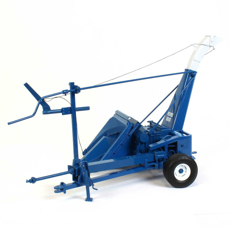 1/16 Limited Edition Ford 680 Forage Harvester with Corn & Hay Heads by SpecCast, 1 of 750