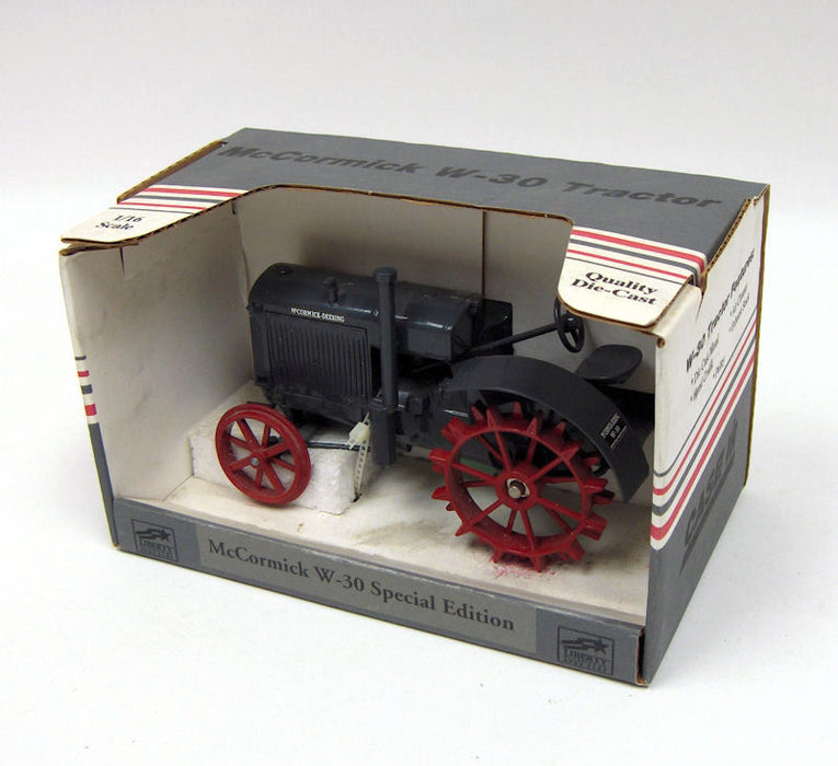 1/16 McCormick Deering W30 Gray Tractor with Steel Wheels