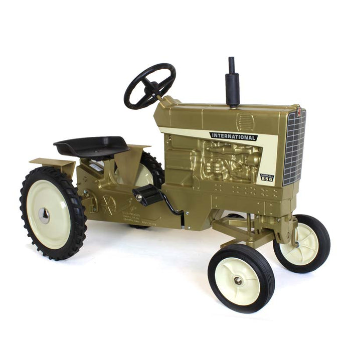 International Harvester 856 Wide Front Pedal Tractor, 50th Anniversary Gold Paint