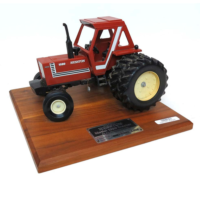 1/16 Hesston 1380 Cab with Duals on Plaque