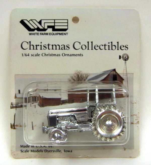 1/64 White 160 Silver Christmas Ornament for 1988 (Plastic)