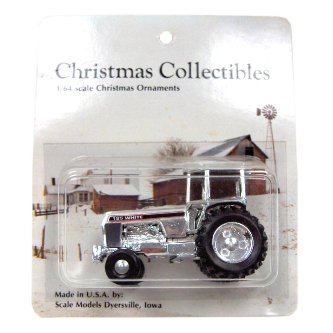 1/64 White 185 Silver Christmas Ornament for 1990 (plastic)-1st Edition