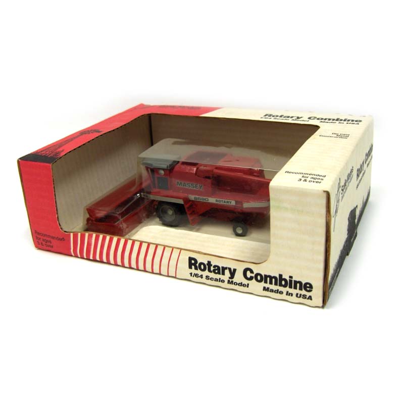 1/64 Massey Ferguson 8590 Combine with Grain Head by Scale Models