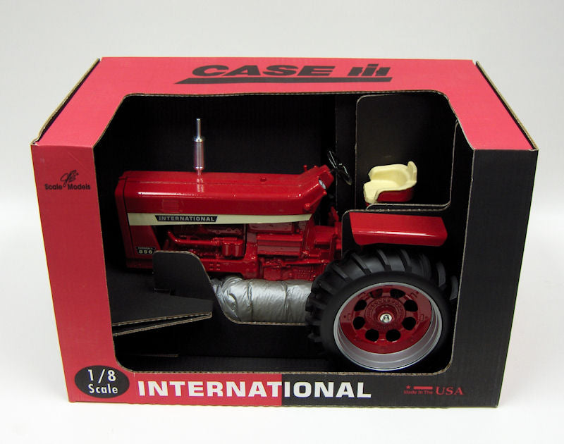 1/8 Case IH 856 Narrow Front Sandcast Metal Tractor, Made in the USA