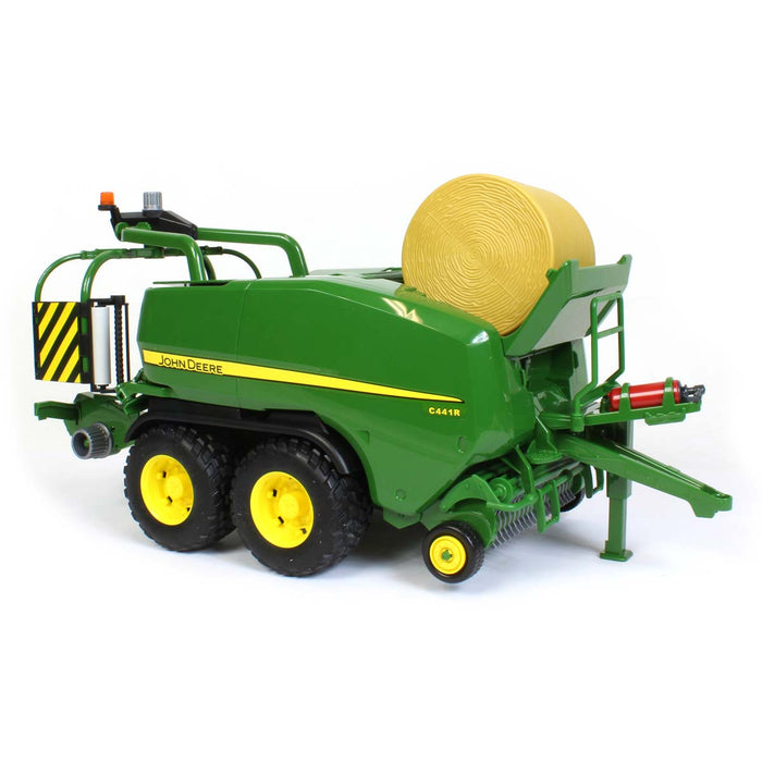 1/16 John Deere C441R Tandem Axle Wrapping Round Baler by Bruder