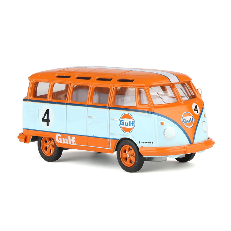 1/64 1964 Volkswagen Samba Bus, Gulf Oil Racing #4, Club Vee-Dub Series 16