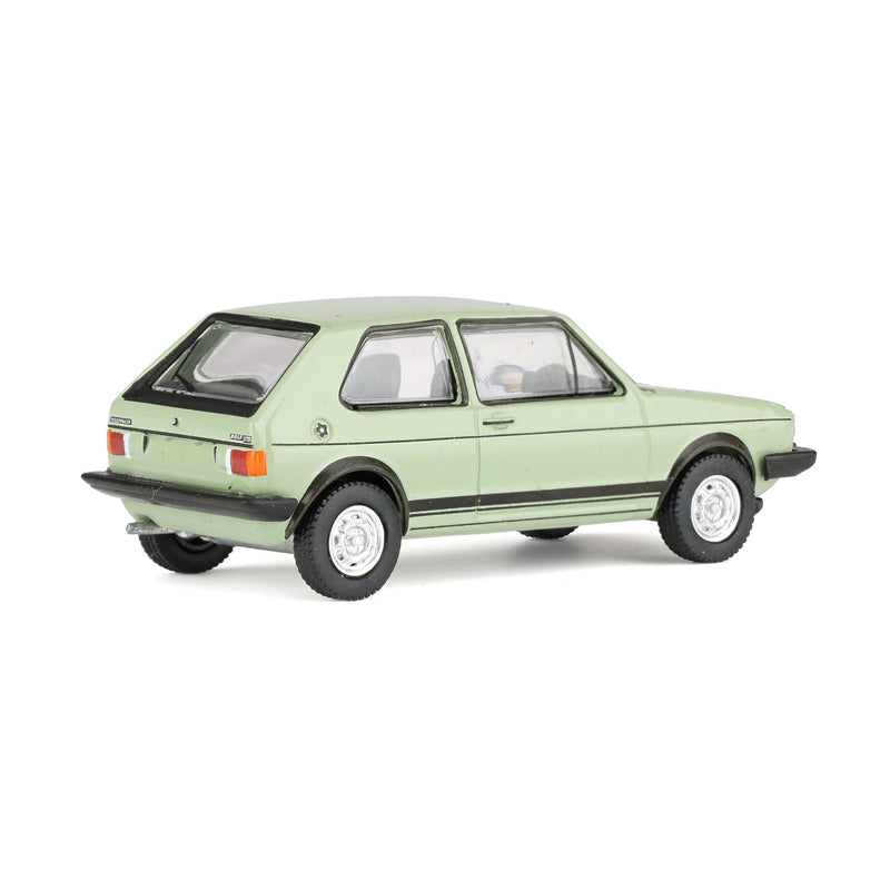 (B&D) 1/64 1979 Volkswagen Golf GTI, Inari Silver Metallic, Club Vee-Dub Series 16 - Damaged Box