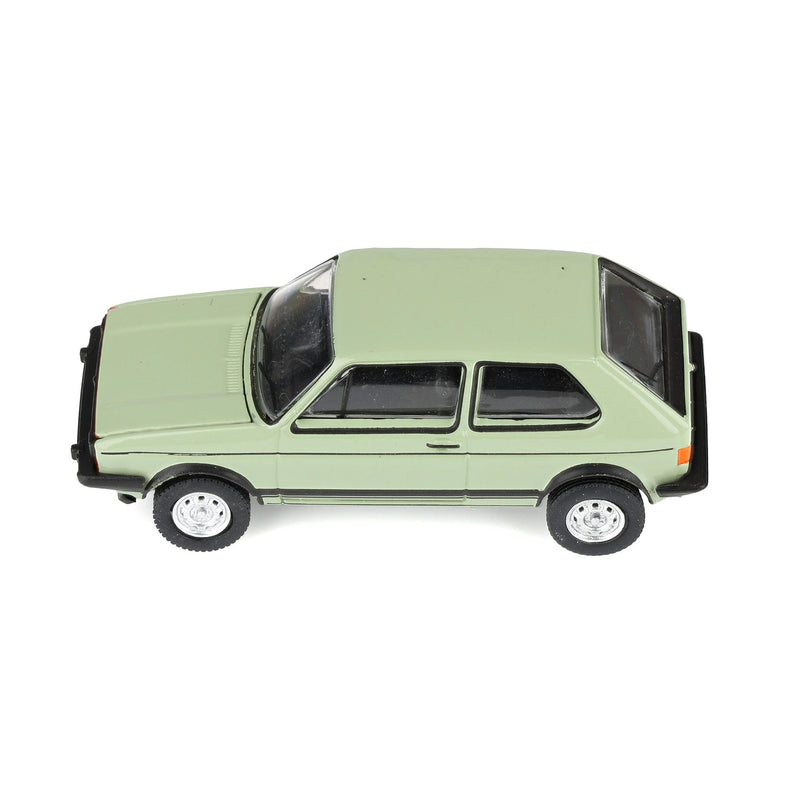 (B&D) 1/64 1979 Volkswagen Golf GTI, Inari Silver Metallic, Club Vee-Dub Series 16 - Damaged Box