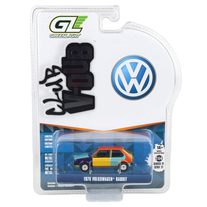 1/64 1975 Volkswagen Rabbit Harlequin Tribute, Club Vee-Dub Series 21