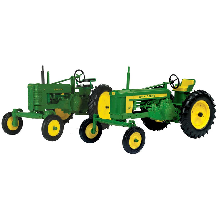 1/16 John Deere BW and 520 Wide Front Tractor Set
