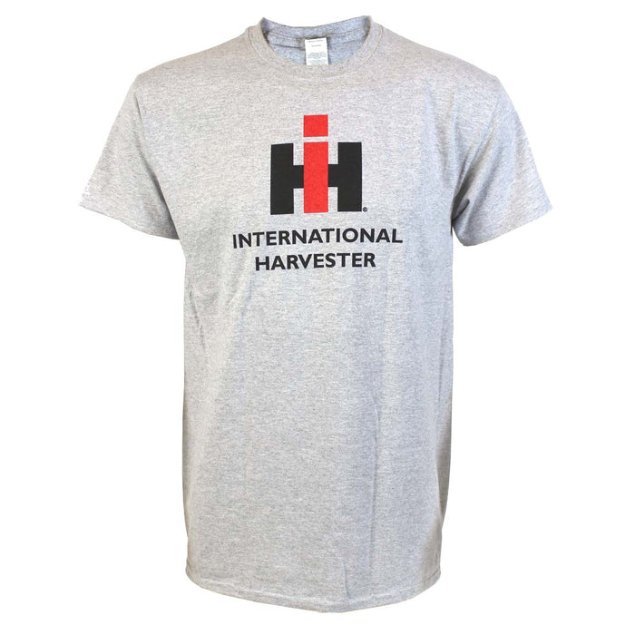 Adult International 7288 2+2 with IH Disk Harrow Gray Short Sleeve T-Shirt