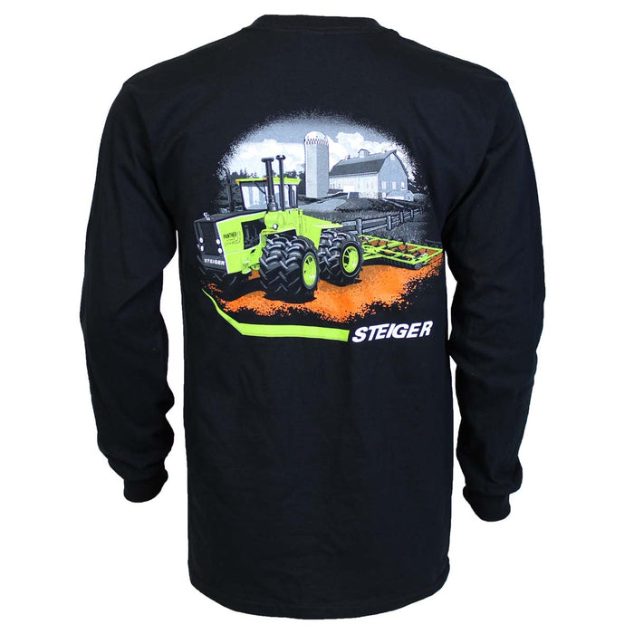 Steiger Panther PTA 325 Adult Black Long Sleeve Shirt