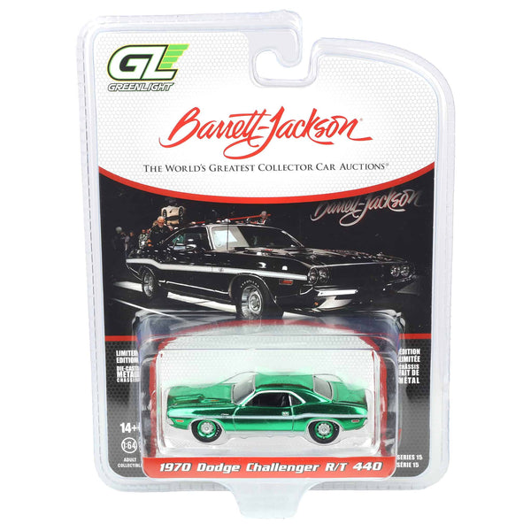 美品 greenlight 1970 DODGE CHALLENGER R/T NewRay 1970 Dodge Challenger Classic Muscle Car Diecast Lime Grn 1