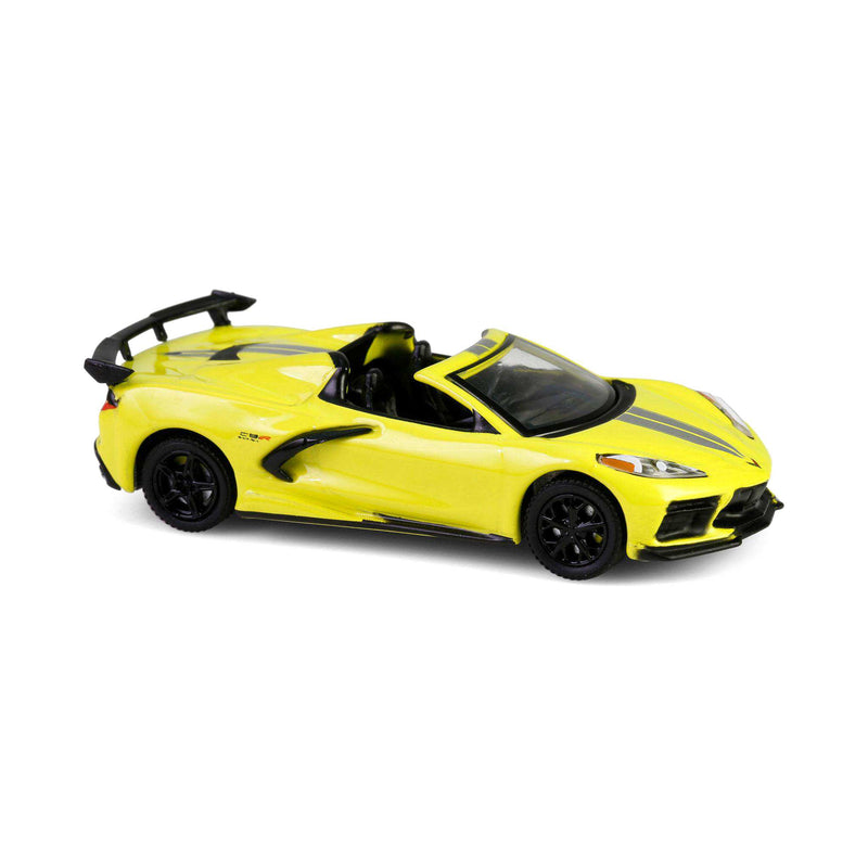 1/64 2022 Chevrolet Corvette C8.R Championship Edition Convertible, Scottsdale 2024, Yellow, Barrett-Jackson Series 15