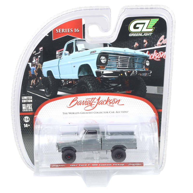 Raw Chase Unit ~ 1/64 1967 Ford F-100 Custom Pickup Truck, Palm Beach 2024, Barrett-Jackson Series 16