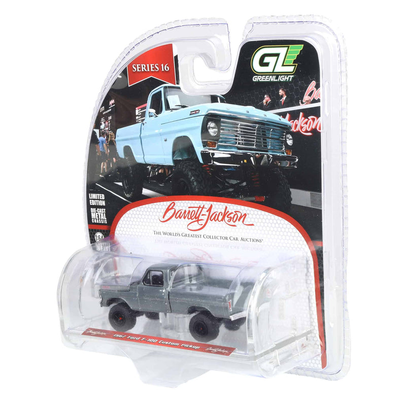 Raw Chase Unit ~ 1/64 1967 Ford F-100 Custom Pickup Truck, Palm Beach 2024, Barrett-Jackson Series 16