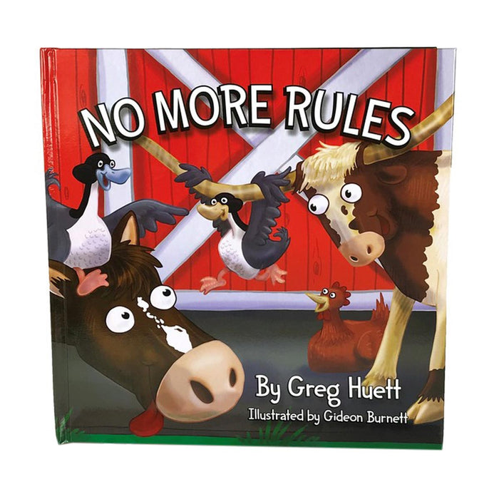 "No More Rules" Children's Book by Greg Huett