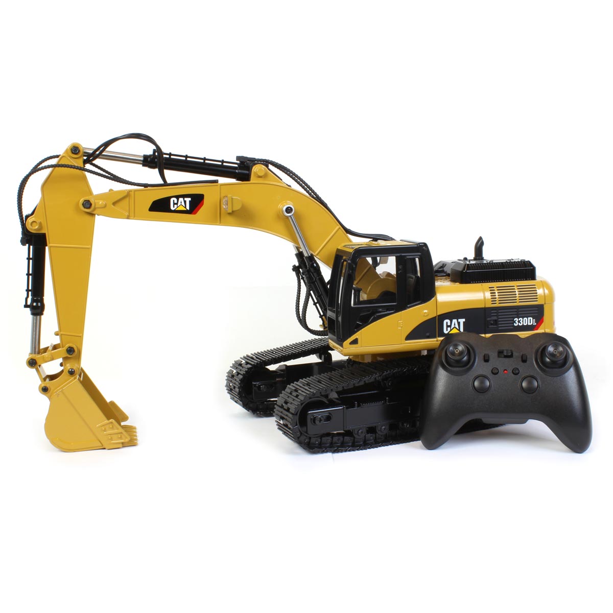 新品未使用1/20 CAT CATERPILLAR 330D L RADIO 1/20 Radio Control Diecast Caterpillar 330D L Premium Excavator by