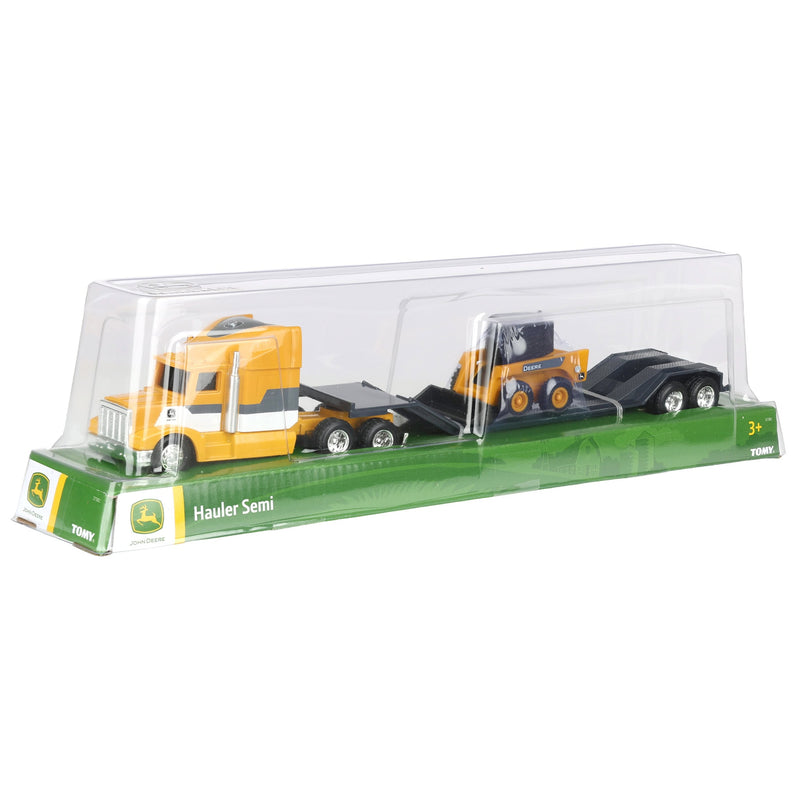 1/64 John Deere Semi with Skid Loader Value Set