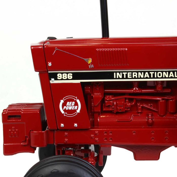 1/16 International 986 Cab with Red Power and Branding Iron Logos, 2019 National Farm Toy Museum