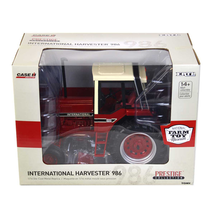 1/16 International 986 Cab with Red Power and Branding Iron Logos, 2019 National Farm Toy Museum
