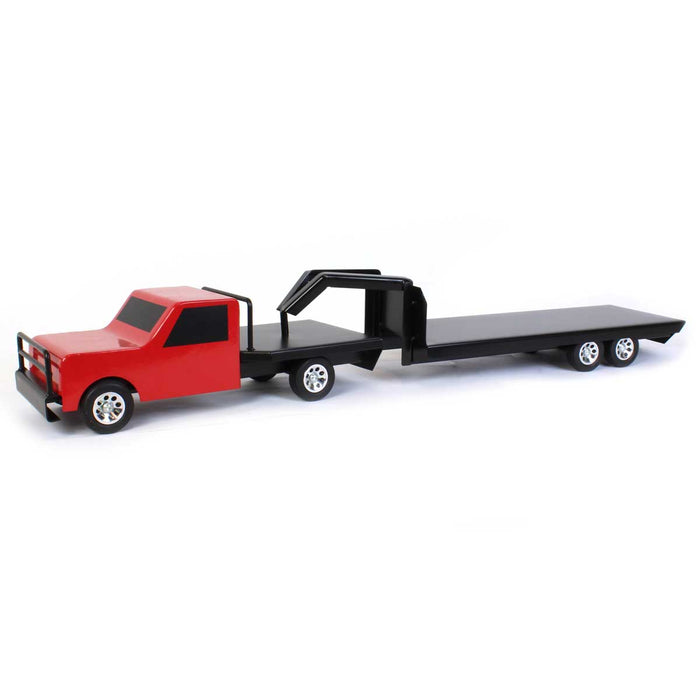 1/16 Little Buster Toys Gooseneck Flatbed Trailer