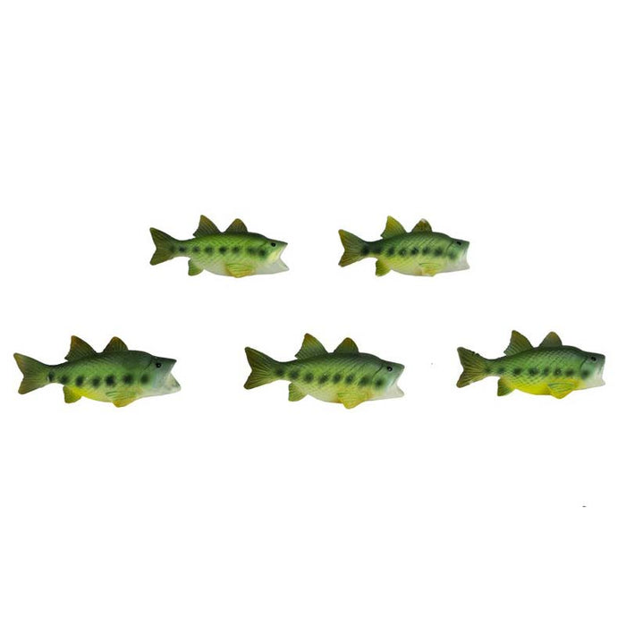 1/20 Professional Bass Boat with Angler, Fish, Fishing Pole, and Boat —  Outback Toys