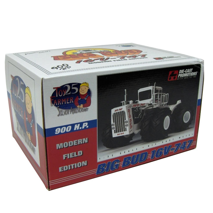 1/32 Big Bud 747 Tractor 4-Wheel Drive 900 HP Modern Field Edition, Unsigned by Die-Cast Promotions